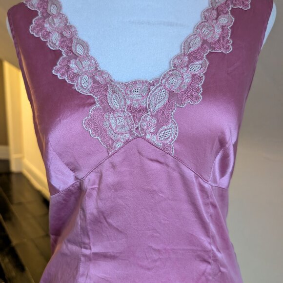 nanette lepore vintage embroidered silk cami ALT ASO piper halliwell charmed (6) - Picture 6 of 8